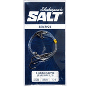 Taparina SHAKESPEARE Salt Sea Rigs 2 Hook Flapper, marimea 2, 1buc/pac