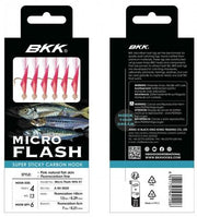 Taparine BKK Micro Flash NFA 02 PNFS Red Resin Fluoro, Nr.11, 145cm-0.30mm, 5cm-0.23mm, 6buc/pac