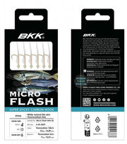 Taparine BKK Micro Flash NFA 02 WNFS Green Resin Fluoro, Nr.7, 145cm-0.35mm, 5cm-0.25mm, 6buc/pac