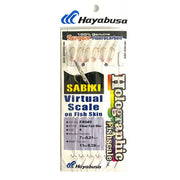 Taparine Hayabusa Sabiki Holographic Fishscale Silver S Nr.9