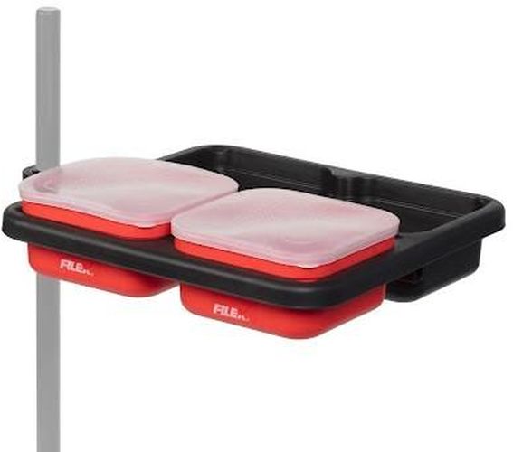 Tava Laterala Filfishing Feeder Cu 2 Cutii, 37x37x8cm