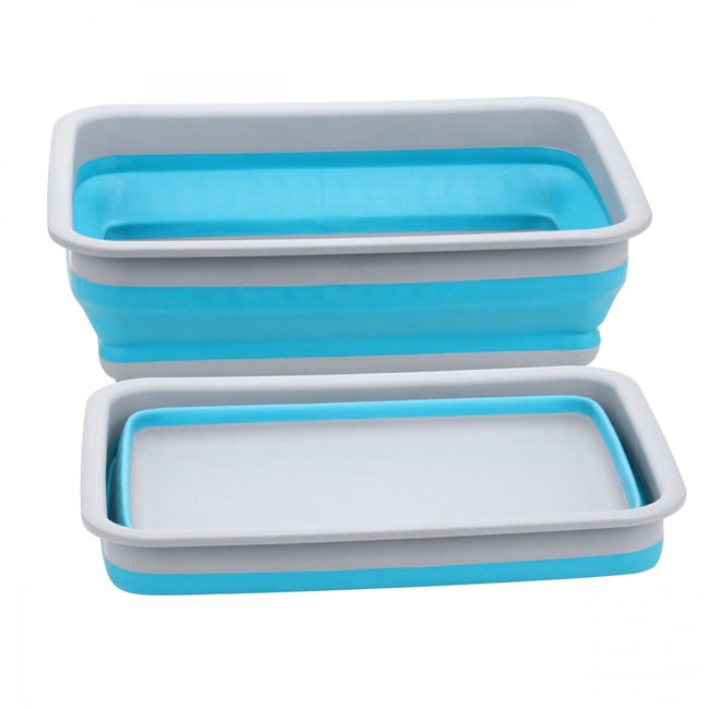 Tava Laterala Garbolino XXL cu 2 Bacuri Rectangulare si Cort 