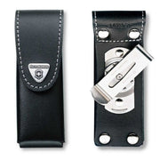 Teaca Piele Cu Clips Victorinox Neagra