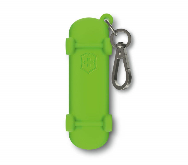 Teaca Silicon Victorinox, tip Breloc pentru Briceag, 5.8cm, 12g, Smashed Avocado