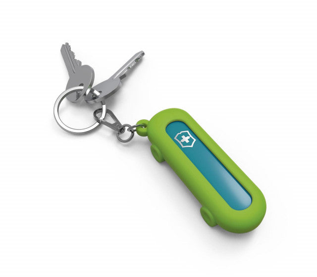 Teaca Silicon Victorinox, tip Breloc pentru Briceag, 5.8cm, 12g, Smashed Avocado