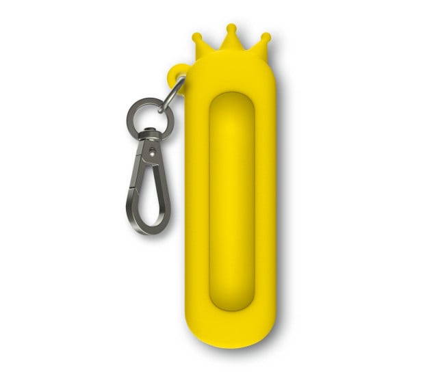 Teaca Silicon Victorinox, tip Breloc pentru Briceag, 5.8cm, 12g, Sunny Side - 4.0450