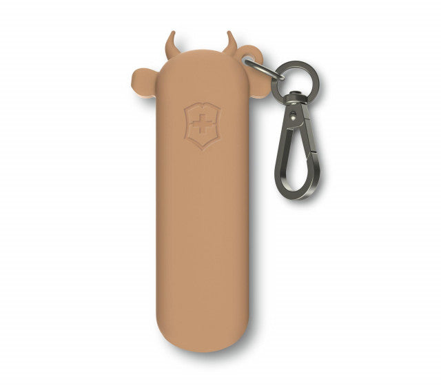 Teaca Silicon Victorinox, tip Breloc pentru Briceag, 5.8cm, 12g, Wet Sand