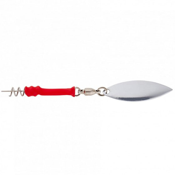 Teaser Savage Gear Screw-In Spinner S, Silver Red, 3buc/pac