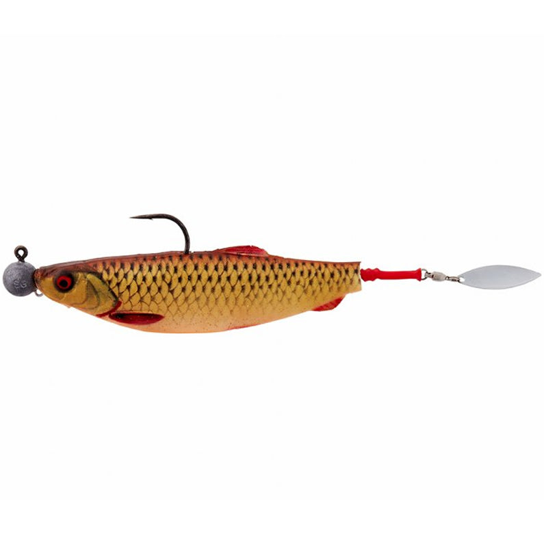 Teaser Savage Gear Screw-In Spinner S, Silver Red, 3buc/pac