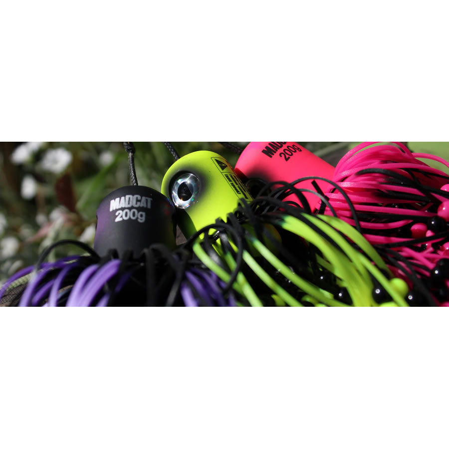 Teaser Somn MADCAT Clonk A-Static Nr.3/0, 16cm, 150g, Yellow Fluo UV