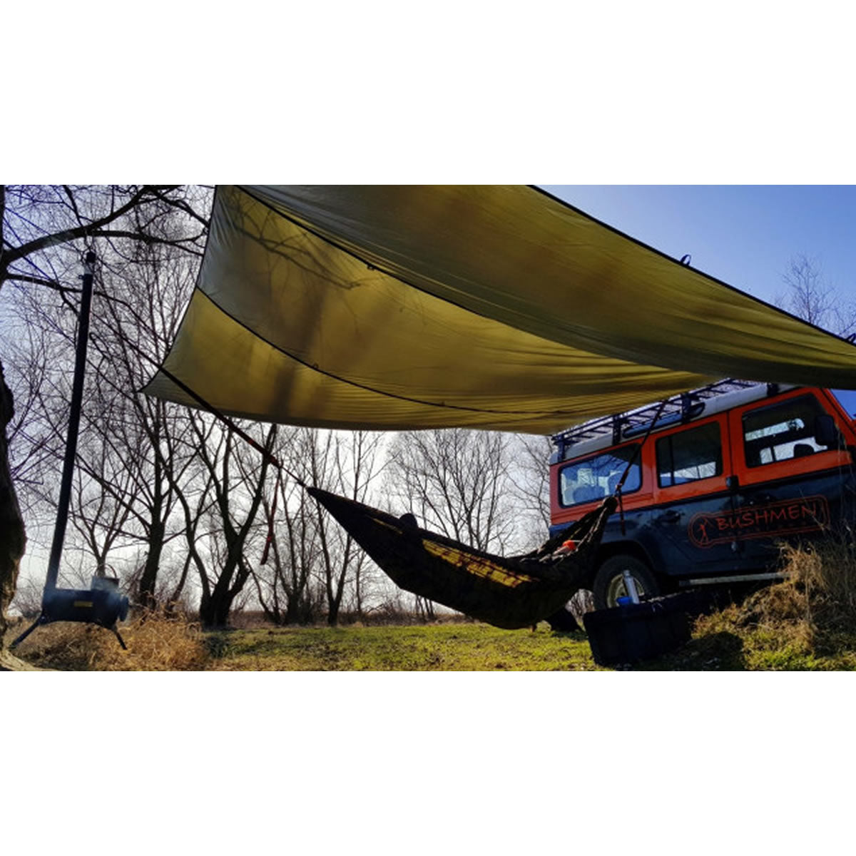 Tenda Bushmen Prelata Thermo Tarp 4x4 Olive