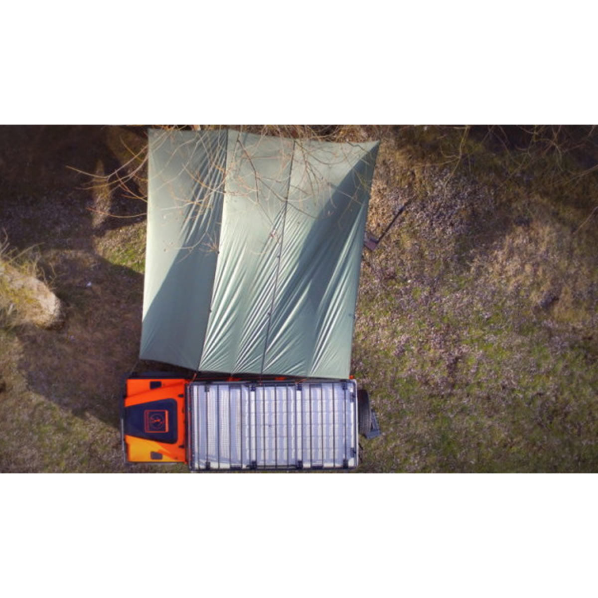 Tenda Bushmen Prelata Thermo Tarp 4x4 Olive