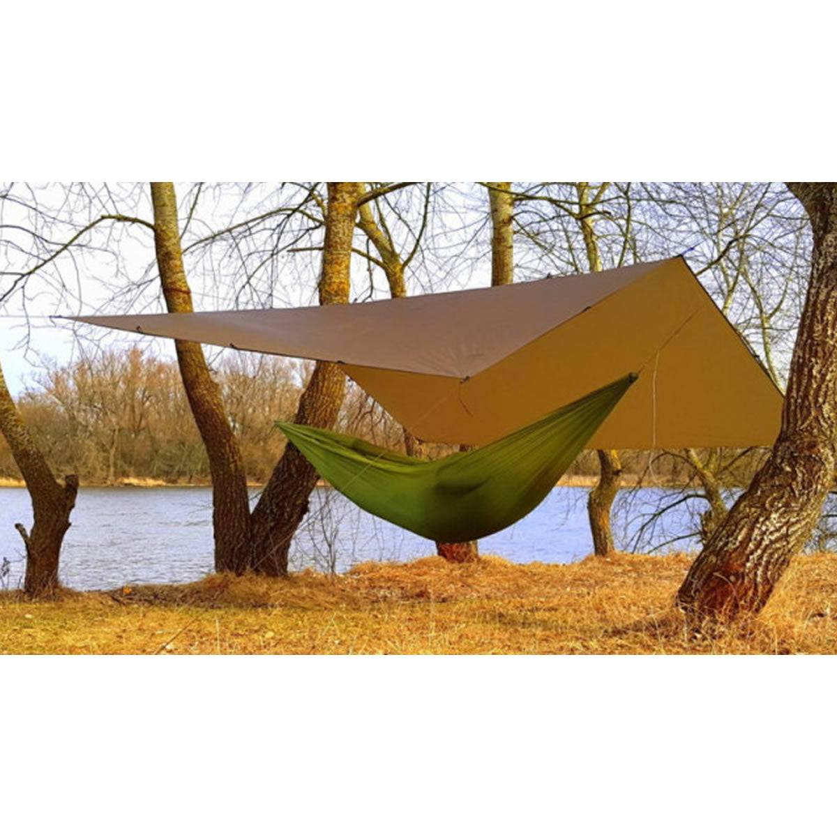 Tenda Bushmen Prelata Ultralight 3x3 Dark Olive