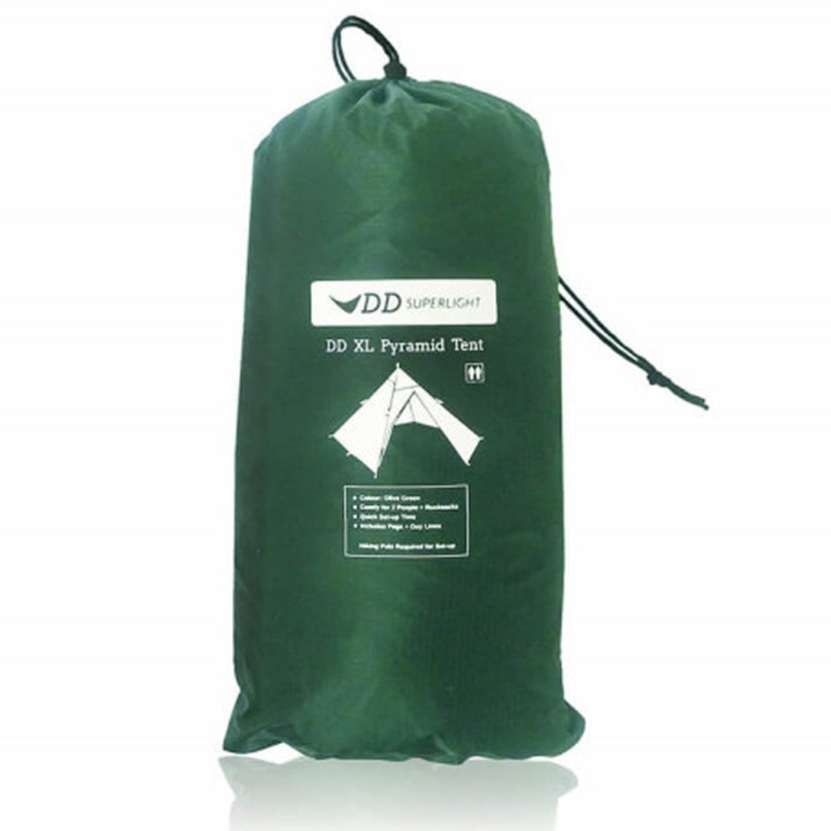Tenda DD Hammocks Prelata Forest Green, 3.5mx3.5 m