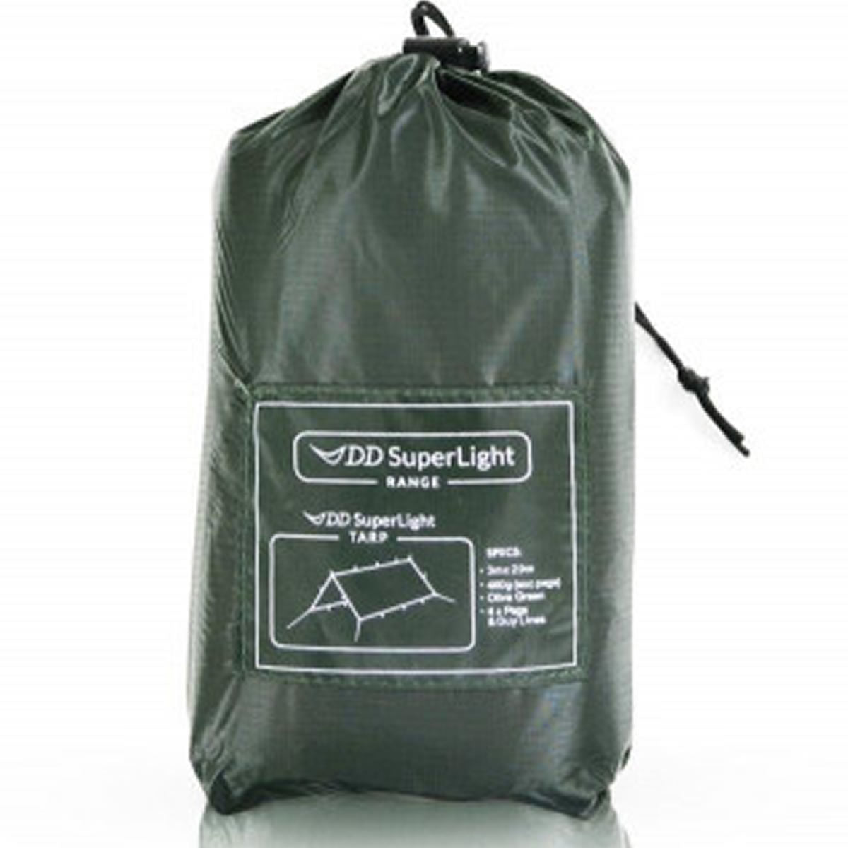 Tenda DD Hammocks Prelata Superlight Olive Green, 3mx2.9m