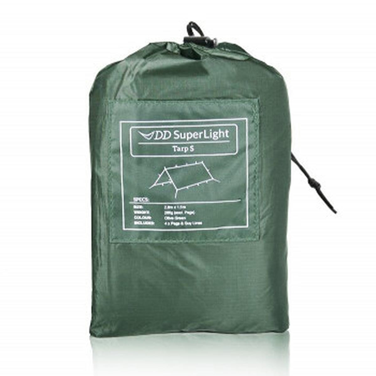 Tenda S DD Hammocks Prelata Olive Green, 280x150cm
