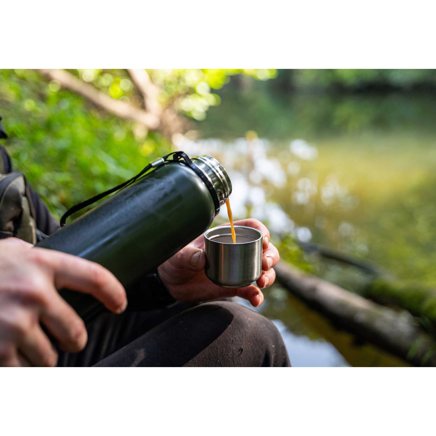 Termos Korum Thermal Flask Barbel 1 Litru