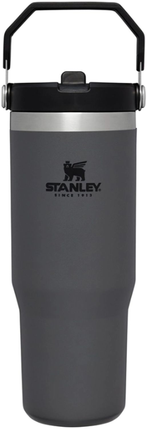 Termos STANLEY The Ice Flow Flip Straw Tumbler 2.0 Termokop, Gri, 0.89L