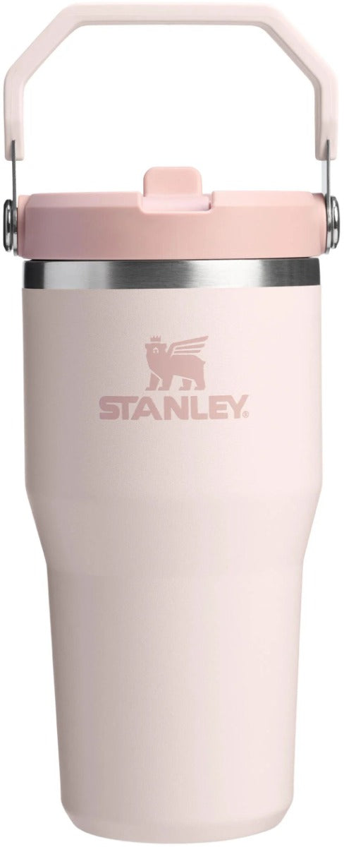 Termos STANLEY The Ice Flow Flip Straw Tumbler 2.0 Termokop, Rose Quartz, 0.6L