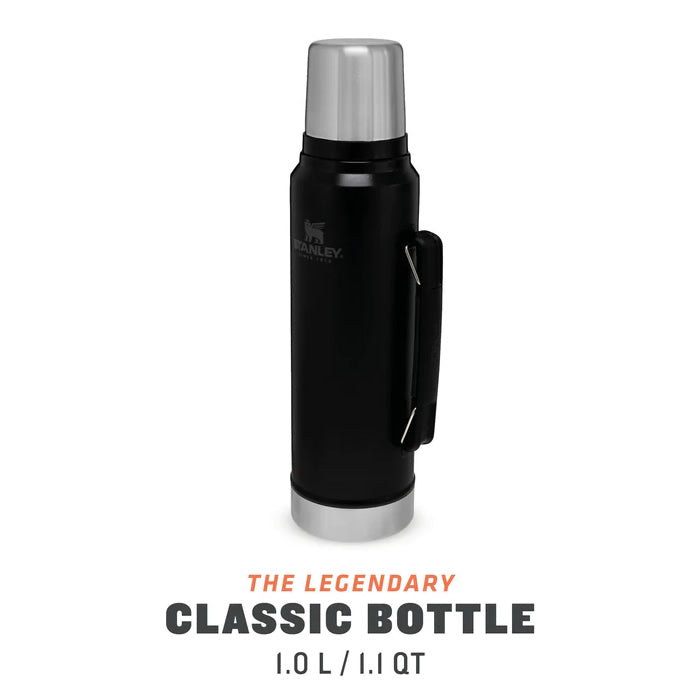 Termos STANLEY The Legendary Classic Bottle 1.0L / 1.1QT, Matte Black Pebble