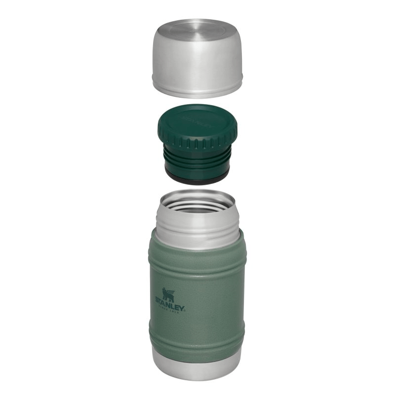 Termos Stanley Artisan Thermal Bottle, Hammertone Green, 0.5L