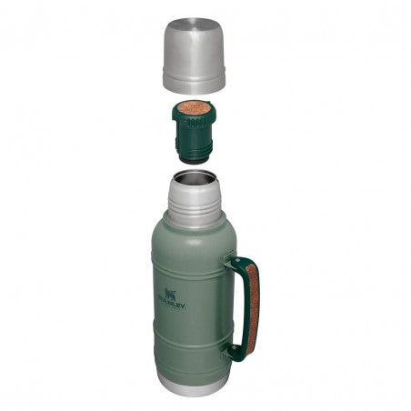 Termos Stanley Artisan Thermal Bottle, Hammertone Green, 1.4L
