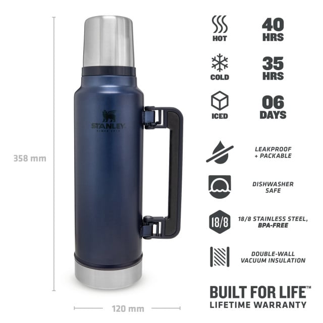 Termos Stanley The Legendary Classic Bottle Large Nightfall 1.4 l 