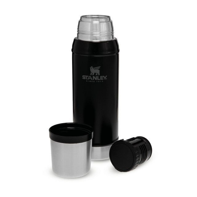 Termos Stanley The Legendary Classic Bottle Small Matte Black Pebble 0.75L