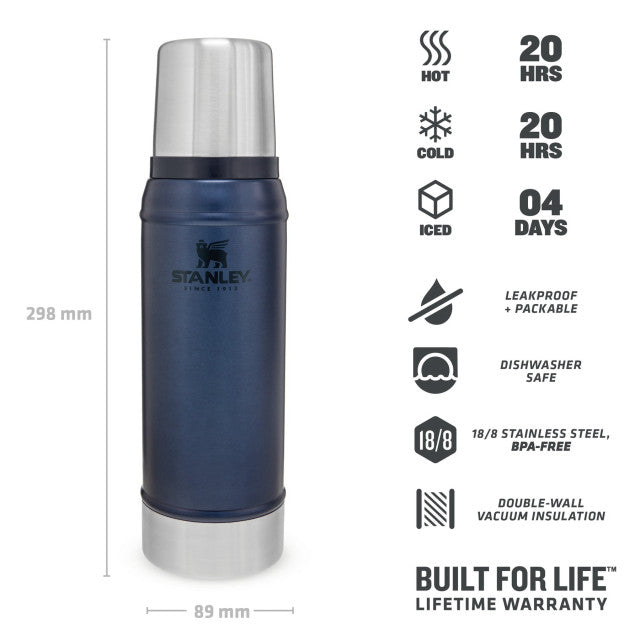 Termos Stanley The Legendary Classic Bottle Small Nightfall 0.75L