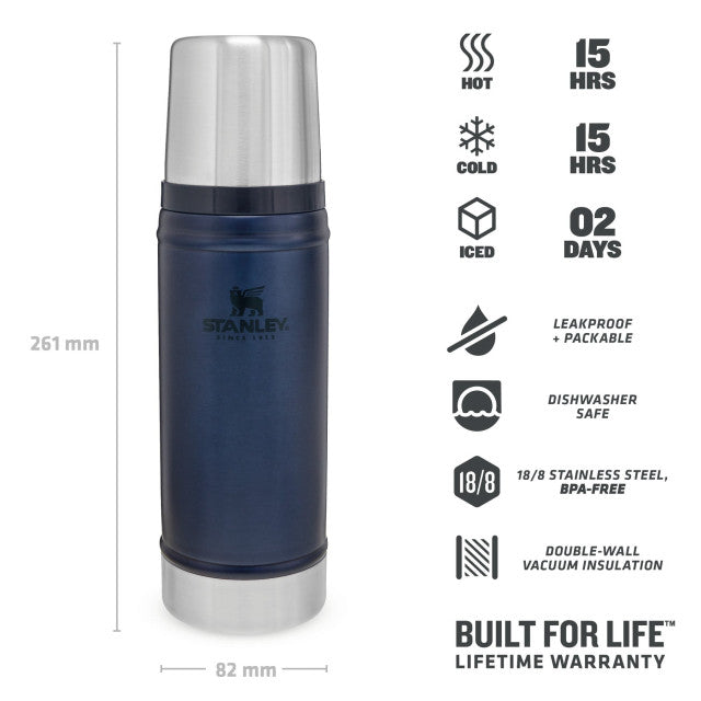 Termos Stanley The Legendary Classic Bottle XSmall Nightfall 0.47L 