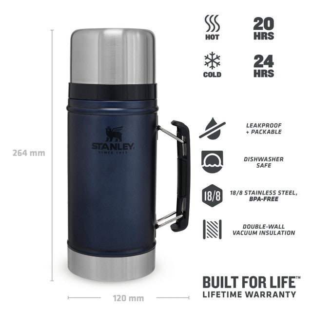 Termos pentru mancare Stanley The Legendary Classic Food Jar Nightfall 0.94L 