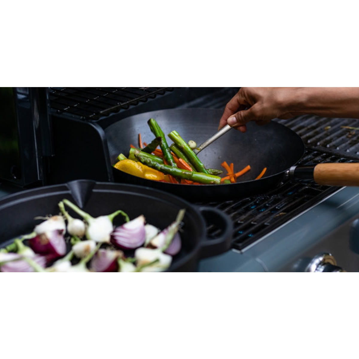 Tigaie Mandarin Wok 30cm pentru Sistemul Culinar Modular Campingaz 