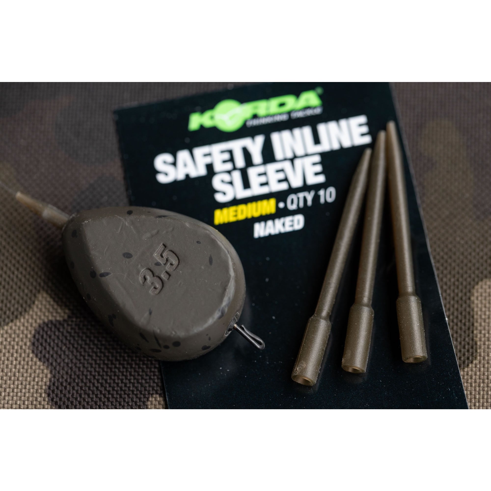 Tije Plumb KORDA Safety Inline Sleeve Naked, Medium, 10buc/pac
