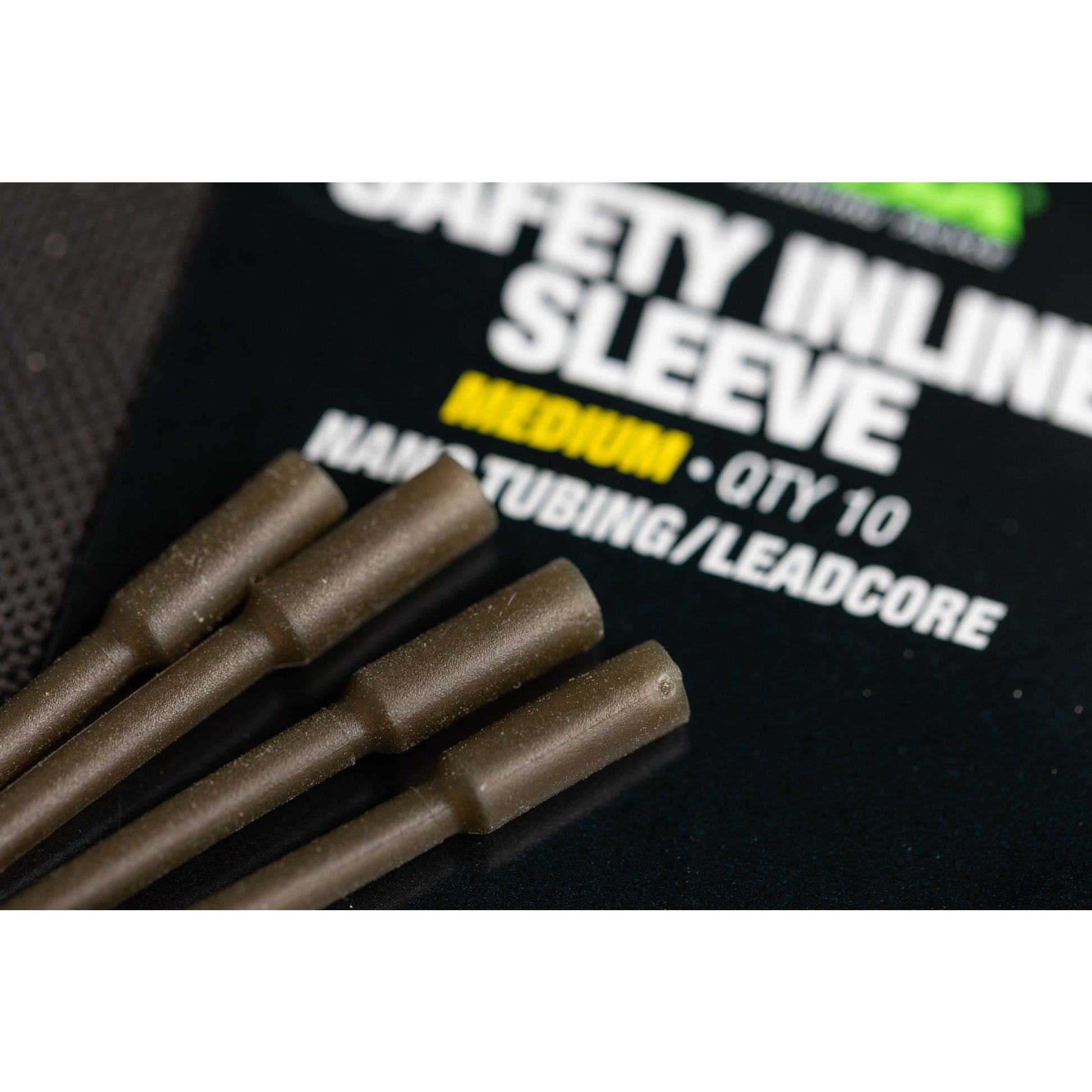 Tije Plumb KORDA Safety Inline Sleeve Nano Tubing/Leadcore, Small, 10buc/pac