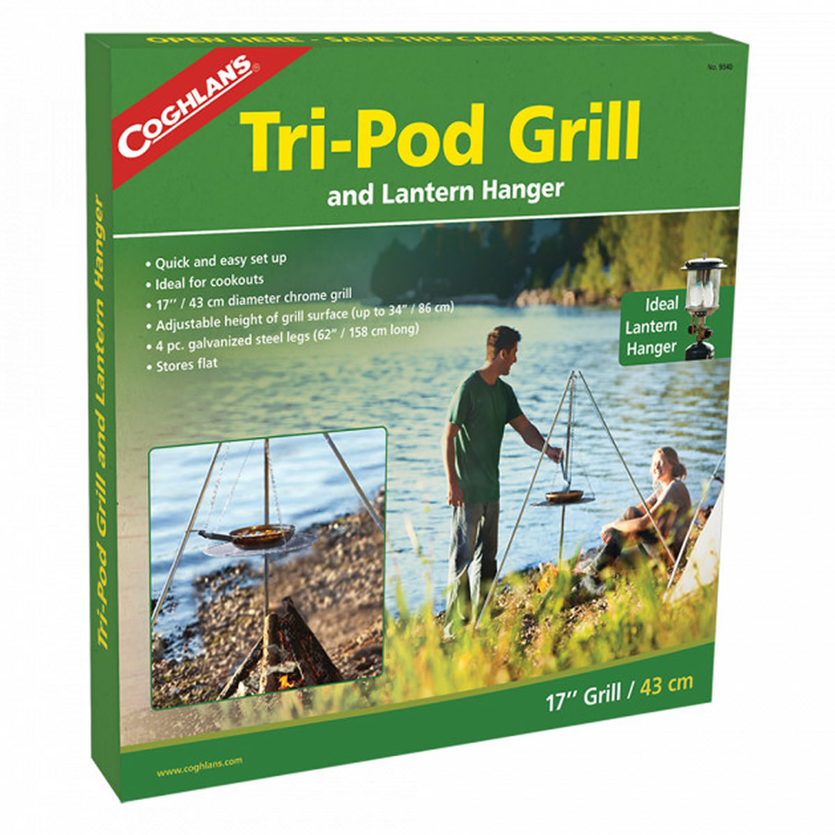 Trepied Multifunctional cu Grill Coghlans