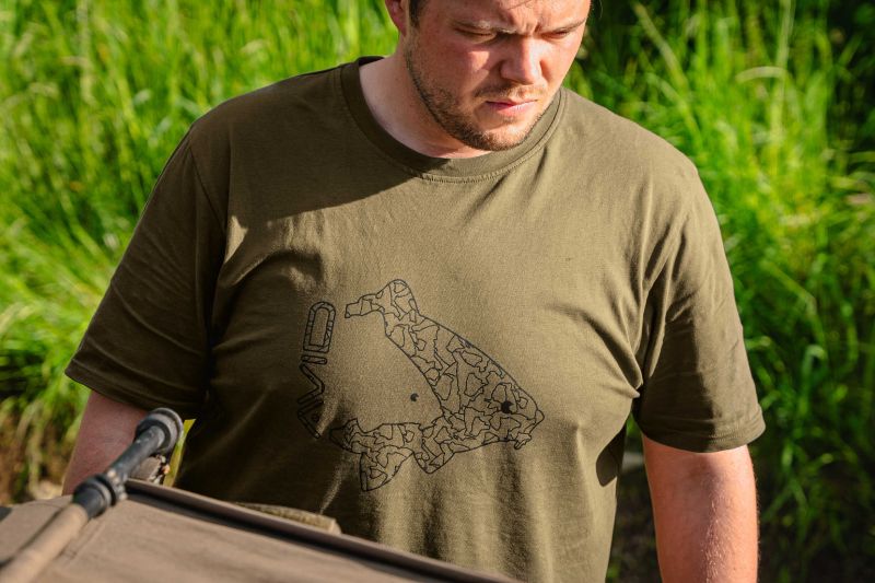 Tricou AVID Icon T-Shirt, Kaki