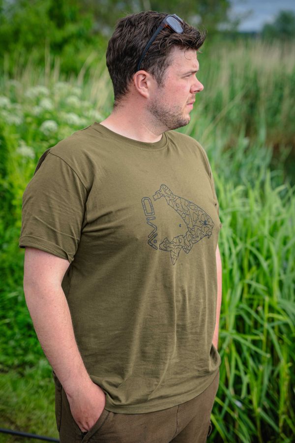 Tricou AVID Icon T-Shirt, Kaki