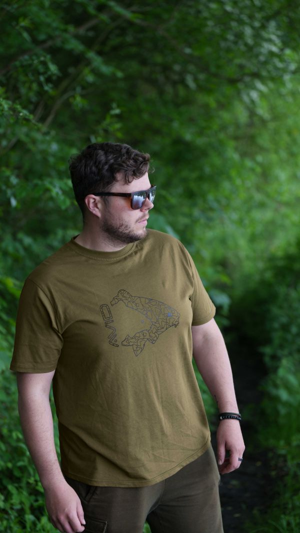 Tricou AVID Icon T-Shirt, Kaki