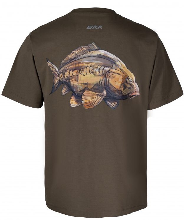 Tricou BKK Casual Carp Green, Kaki