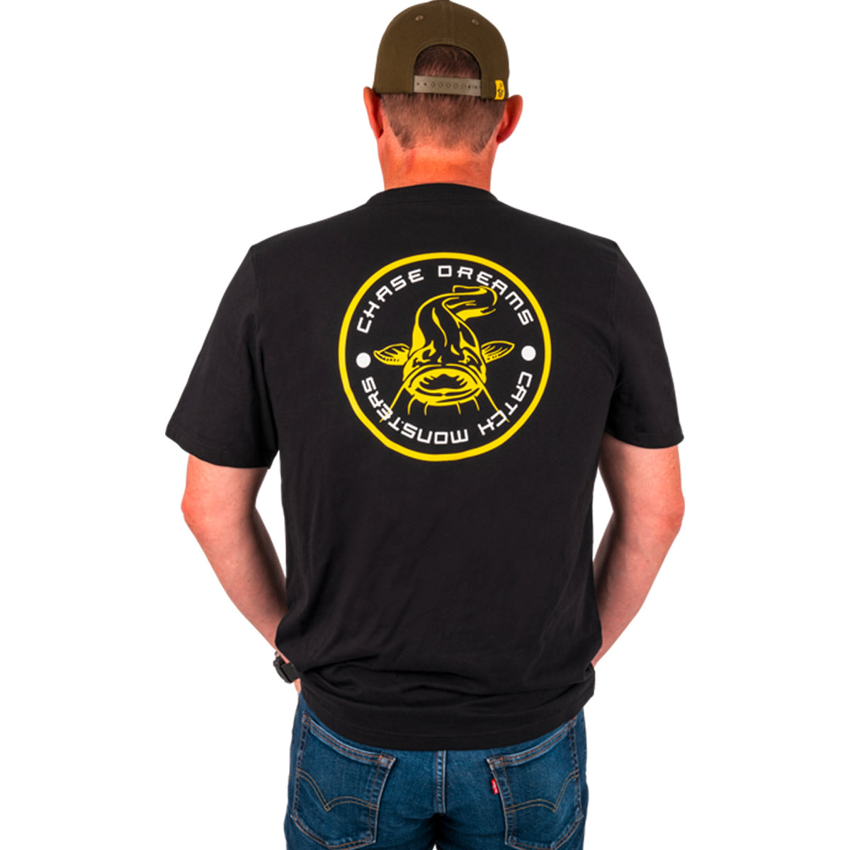 Tricou BLACK CAT Black Tee Chase Dreams