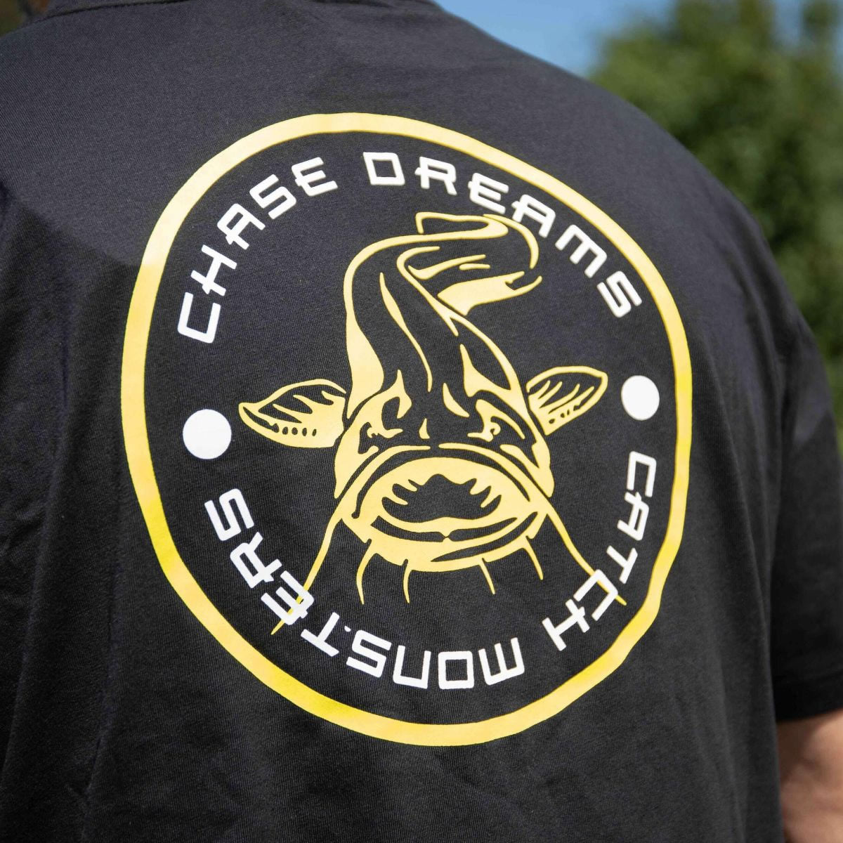 Tricou BLACK CAT Black Tee Chase Dreams
