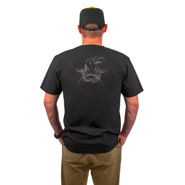 Tricou BLACK CAT Logo Black T-Shirt