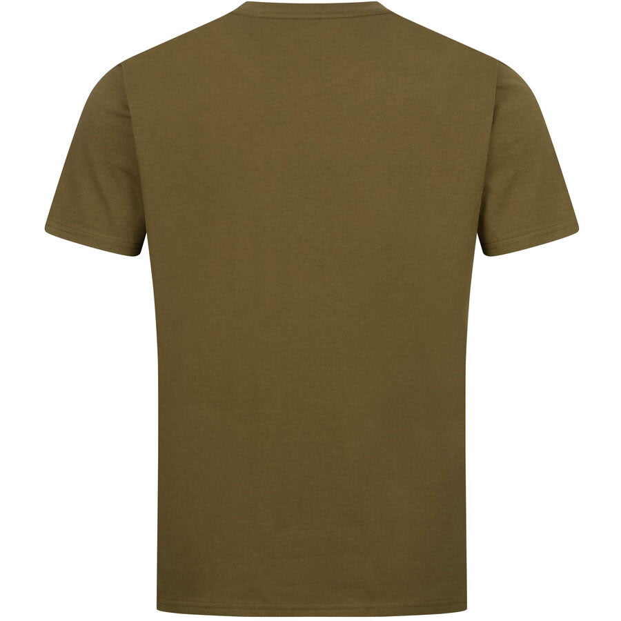 Tricou BLASER Argali 3D Debossed T 25, Dark Olive