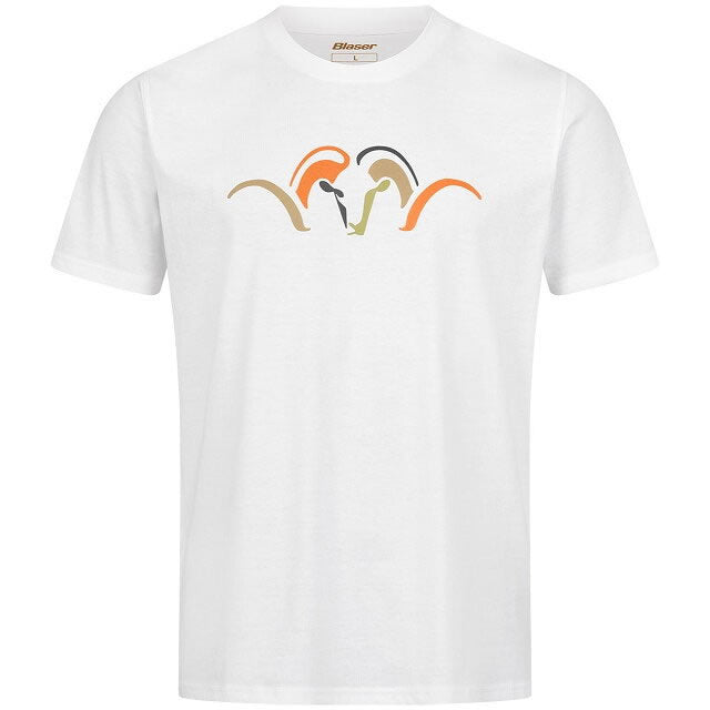 Tricou BLASER Argali 3D Debossed T 25, White