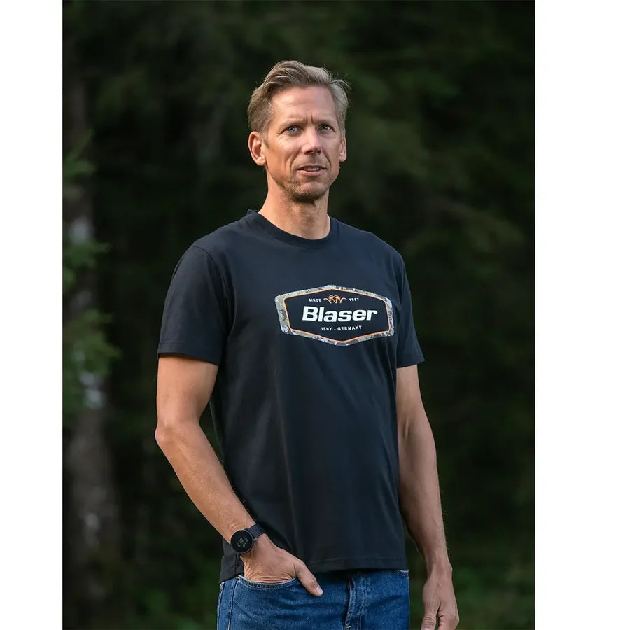Tricou BLASER Badge T 24, Black