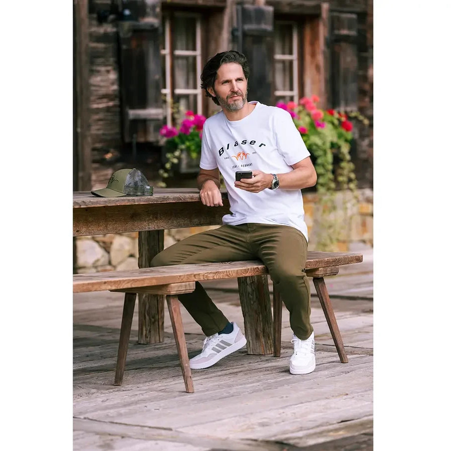 Tricou BLASER Since T 24, White