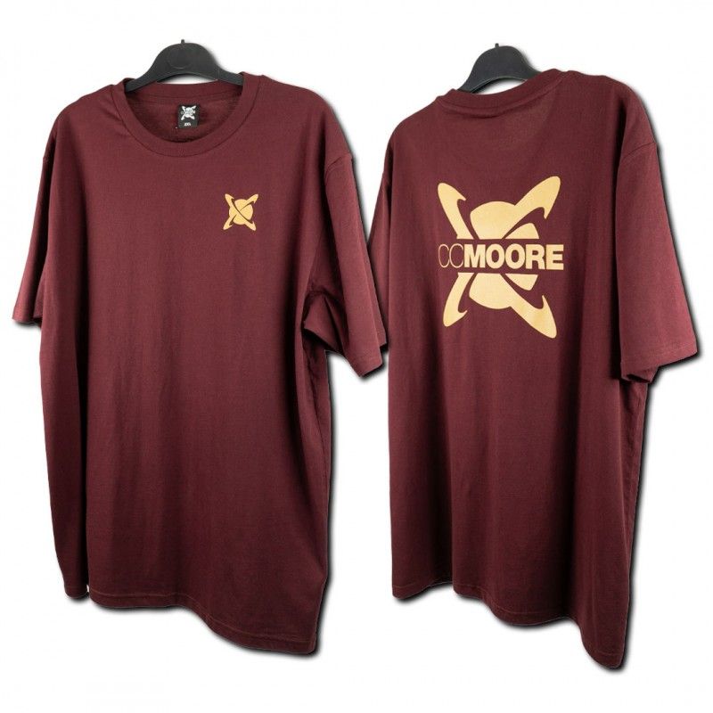 Tricou CC MOORE Burgundy T-Shirt