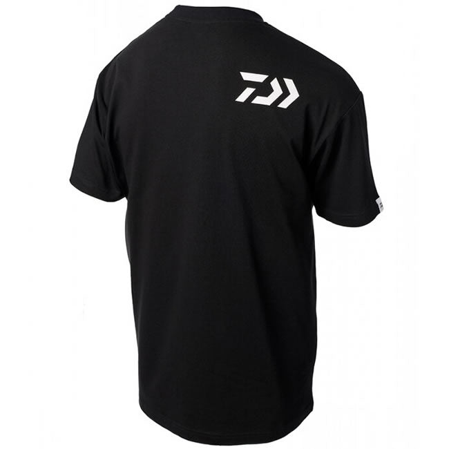Tricou Daiwa Angler Negru Alb