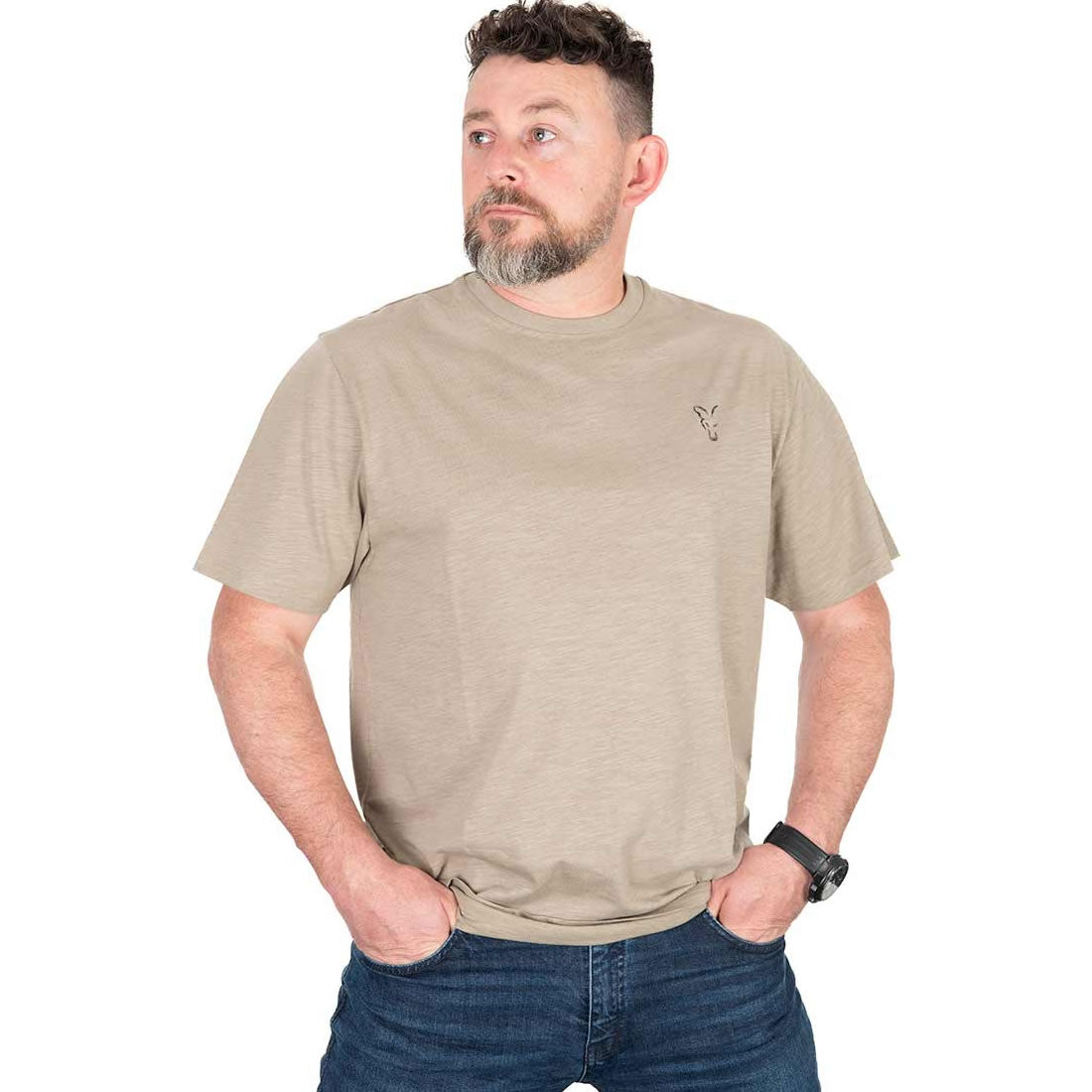 Tricou FOX Ltd LW Khaki Large Print T