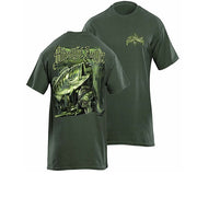 Tricou Flying Fisherman Midnight Angler Bass Hunter Tee
